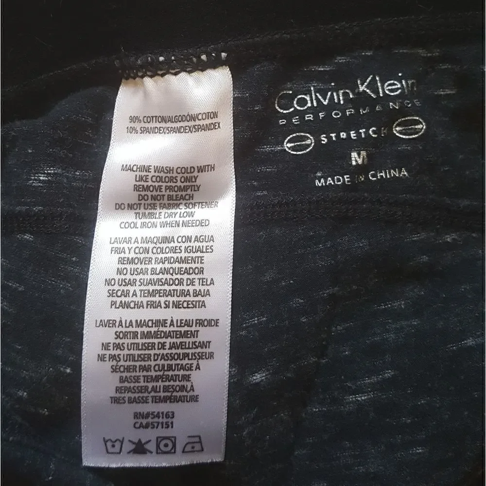 ‎Calvin Klein Performance capri leggings Sz Medium